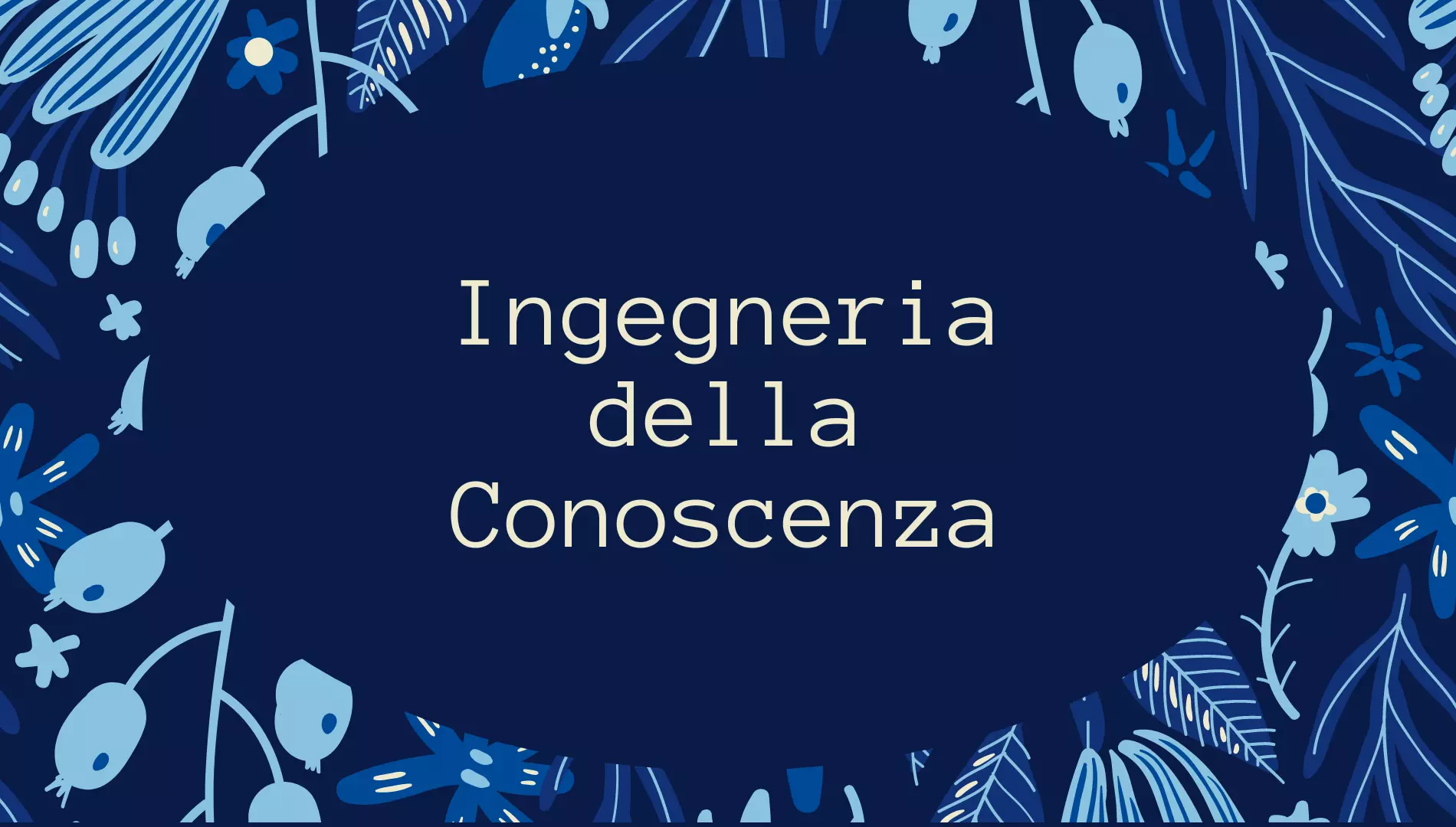 Logo della pagina riferita alla materia ingnegneria della conoscenza