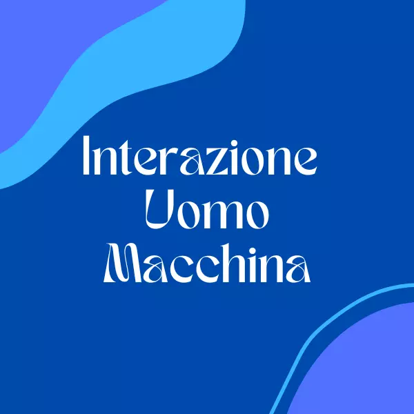 Logo riferito ai post della materia interazione uomo macchina